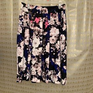 Covington pleated skirt